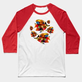 colorful fish Baseball T-Shirt